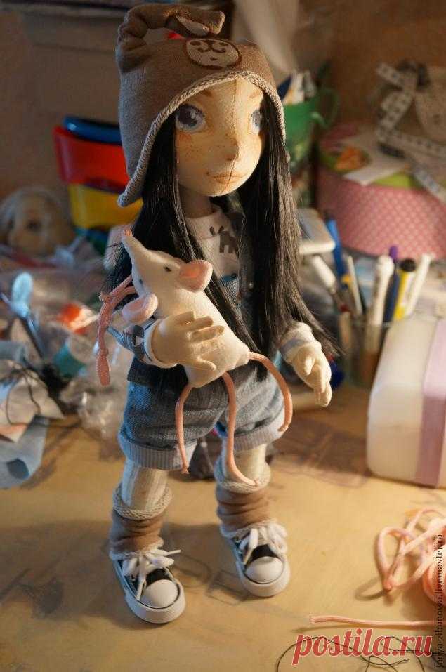 Создание текстильной куклы Лорочки. Часть 1 | Журнал Ярмарки Мастеров
