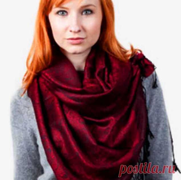 10 способов, как красиво завязать шарф или платок
