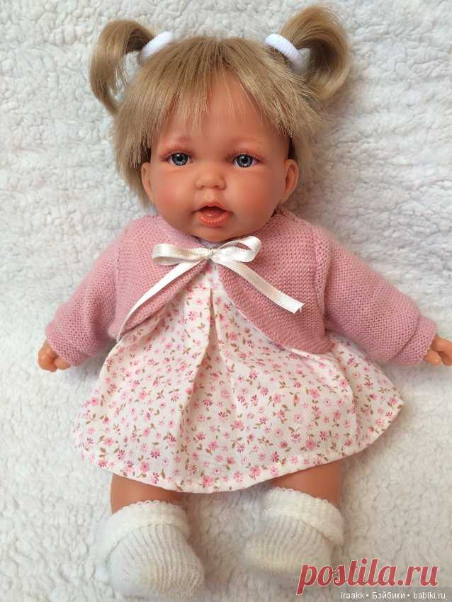 Малышка Элис от Antonio Juan в розовом / Игровые куклы / Шопик. Продать купить куклу / Бэйбики. Куклы фото. Одежда для кукол
