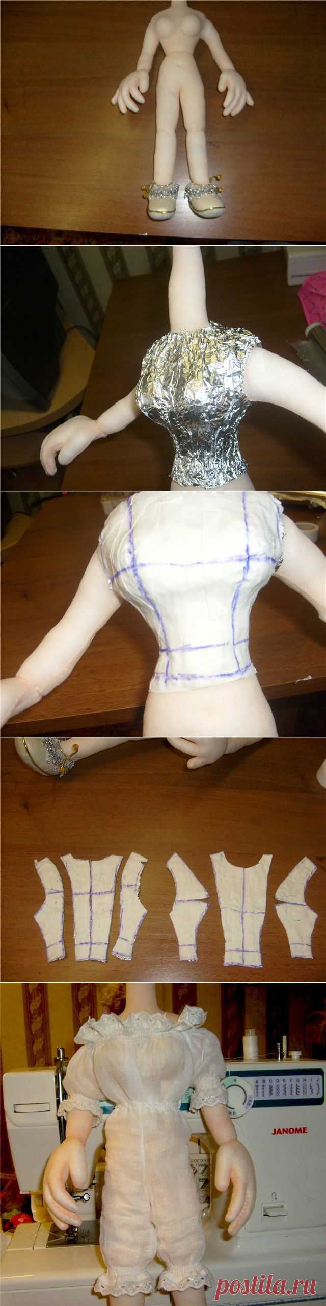 М.К. по выкройке и моделированию одежды для куклы со сложной фигурой