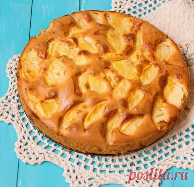 Шарлотка с яблоками — простой рецепт шарлотки с яблоками в духовке фото | maggi.ru