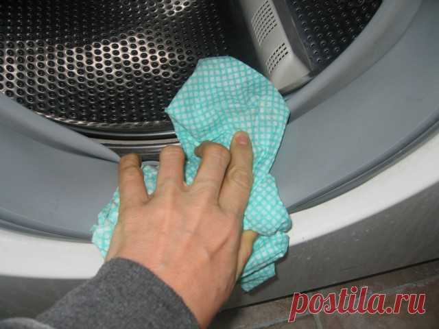 ​Как очистить стиральную машину от плесени — Полезные советы
