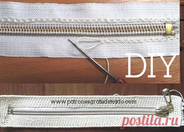 Как сделать сумку для вязания крючком / DIY Tutorial | Вязание крючком и две иглы - Тканевые узоры