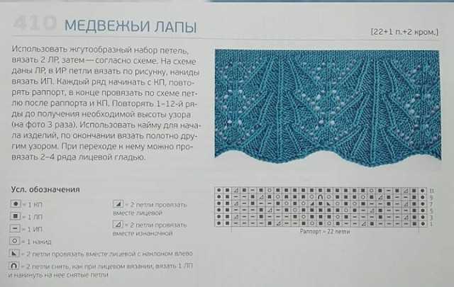 Схема медвежьих лапок спицами. Вязание узор Медвежьи лапки. Медвежья лапа схема. Узор Медвежьи лапки схема. Ажур Медвежьи лапки спицами.