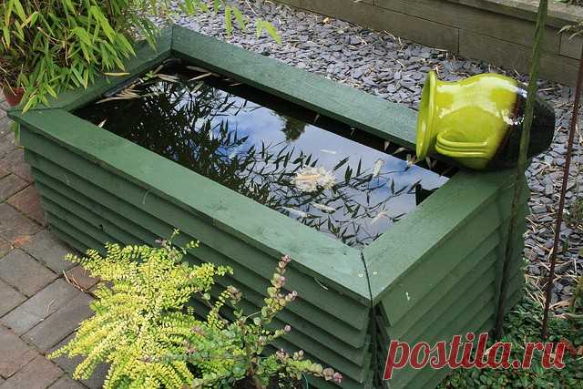 16 MINI WATER GARDEN DESIGNS YOU CAN COPY - gardenpicsandtips.com If you have always wanted a fish pond, but do not have enough room in your garden for a full size pool, then a mini water garden may be your…