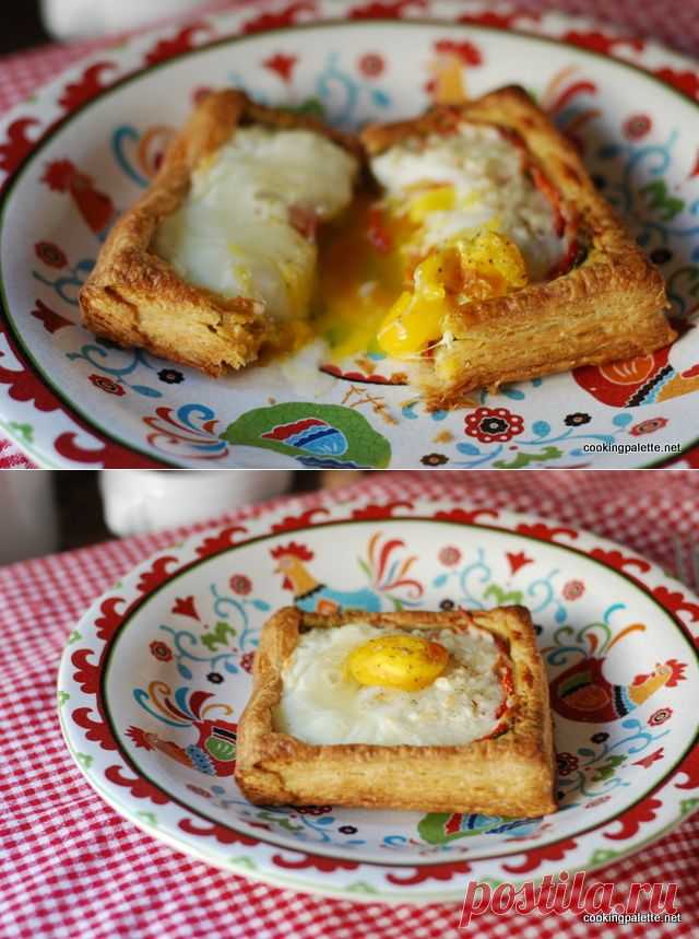 Тарт с яйцом - Cooking Palette, Нина Фомина