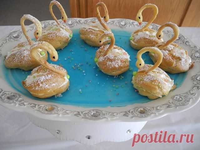 Пирожные «Лебеди»