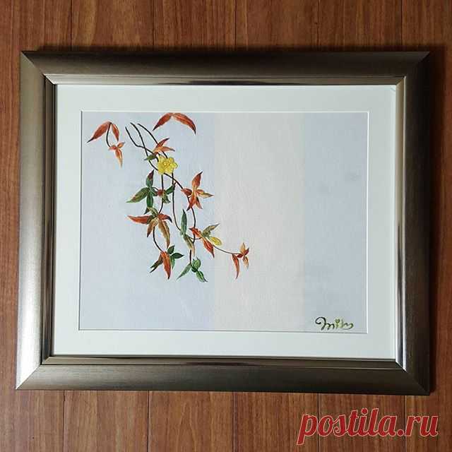 액자 만들다~^^
#소품 #인테리어#액자#꽃자수#개나리자스민#단풍
#embroidery  #frame #wildflowers