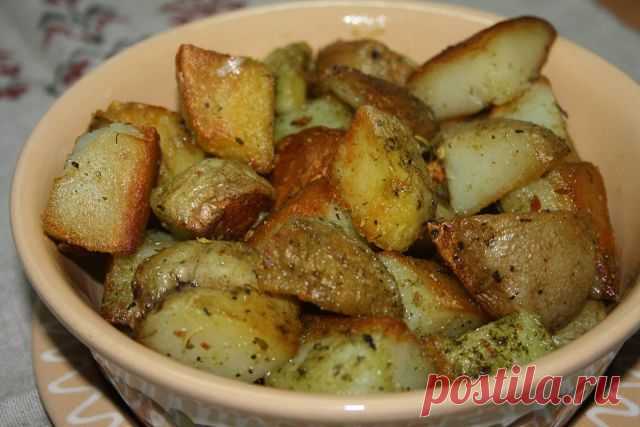 Картошка, запеченная в чесночном масле | Самые вкусные кулинарные рецепты