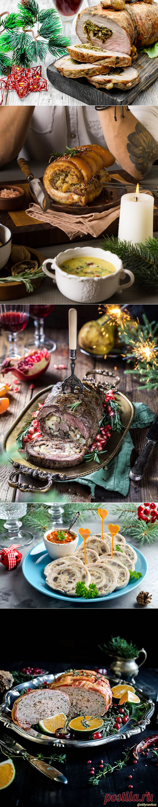 Готовить непременно! Пять рецептов потрясающих мясных рулетов к новогоднему столу