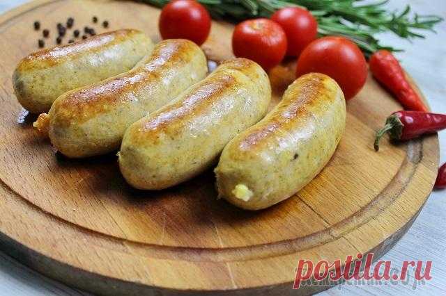 Куриные колбаски с сыром