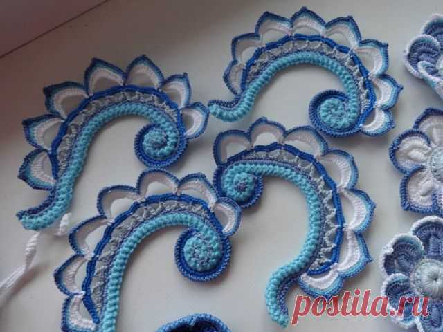 irish crochet motifs - Yahoo Image Search Results