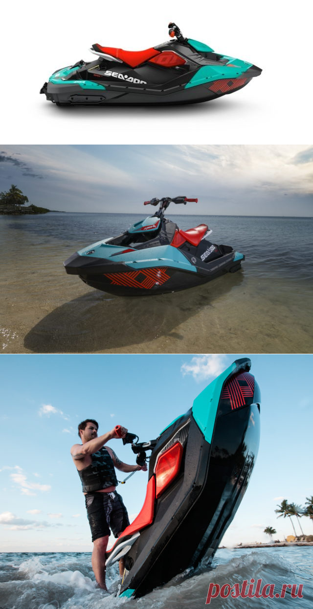 ТТХ гидроцикла Sea-Doo Spark. Модельный ряд и отзывы