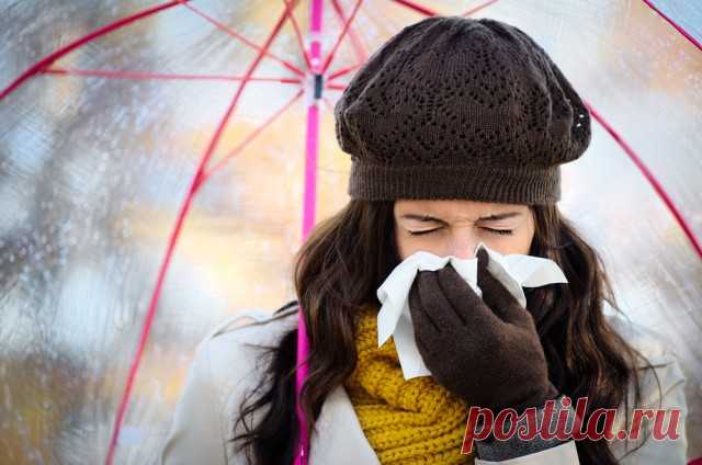 ​Срочные меры при первых признаках простуды! — Полезные советы