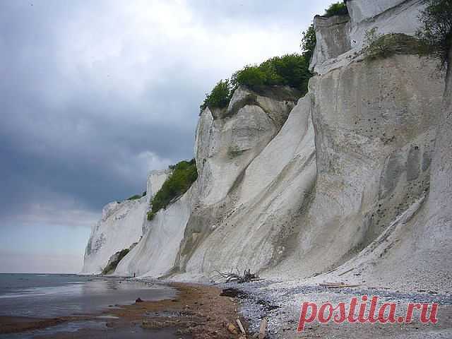 Одноклассники. Меловые утёсы острова Мён. Балтийское море.