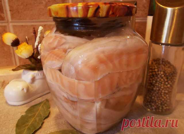 Брюшки семги маринованные — Вкусная еда