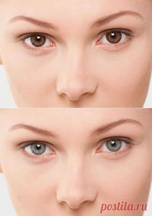 Отбелить глаза в домашних условиях. Цветокоррекция глаз. Обесцвечивание глаз. Осветление глаз до и после.