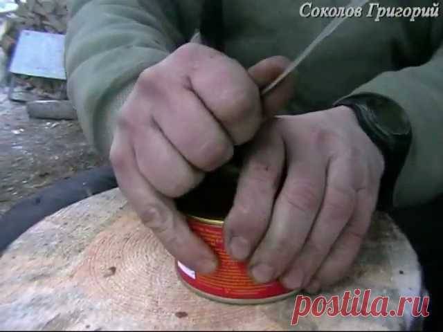 3 способа открыть консервы без консервного ножа