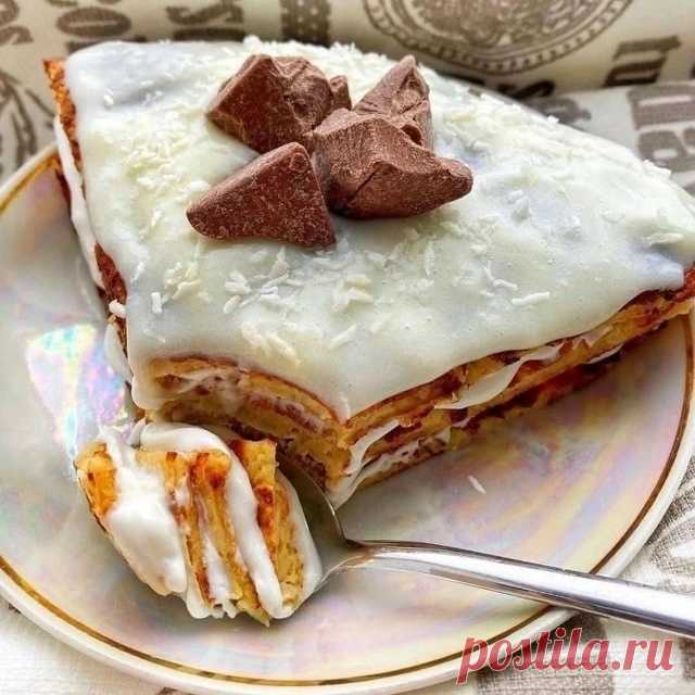 Пост на стене Вкусный низкокалорийный торт Для коржа: ✔ Яйцо – 1 шт.; ✔ Яблоко среднего размера – 1 шт.; ✔ 2-3 ст. л. овсяной муки; ✔ Заменитель сахара – по вкусу; ✔ Ванилин – пакетик (1-2 г); ✔ Соль – щепотка; ✔ Чуть-чуть разрыхлителя. «Крем»: ✔ 170 г мягкого творога или сметаны; Яблоко натираем на мелкой терке, добавляем все ингредиенты и хорошо перемешиваем. Тесто выливаем разогретую антипригарную на сковороду, и готовим к...