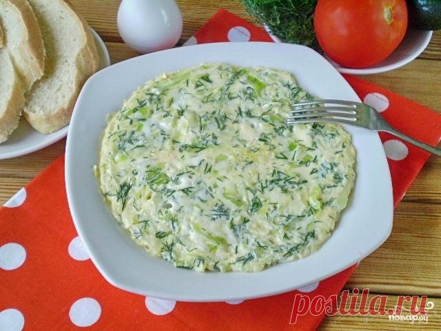 Капустный омлет - пошаговый рецепт с фото на Повар.ру