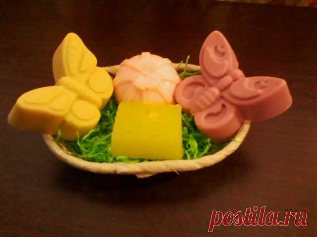 Набор мыло ("Медово-ромашковое","Клубничная карамель","Лавандовое");арома-свеча "Медовая" - Мастерская Ручной работы "Bellissimo" - Россия Бурятия Иволгинск - LangeSTORE.RU - Международный ГиперМаркет изделий ручной работы, Подарков HandMade, Отдыха, Туризма, Приятных сюрпризов