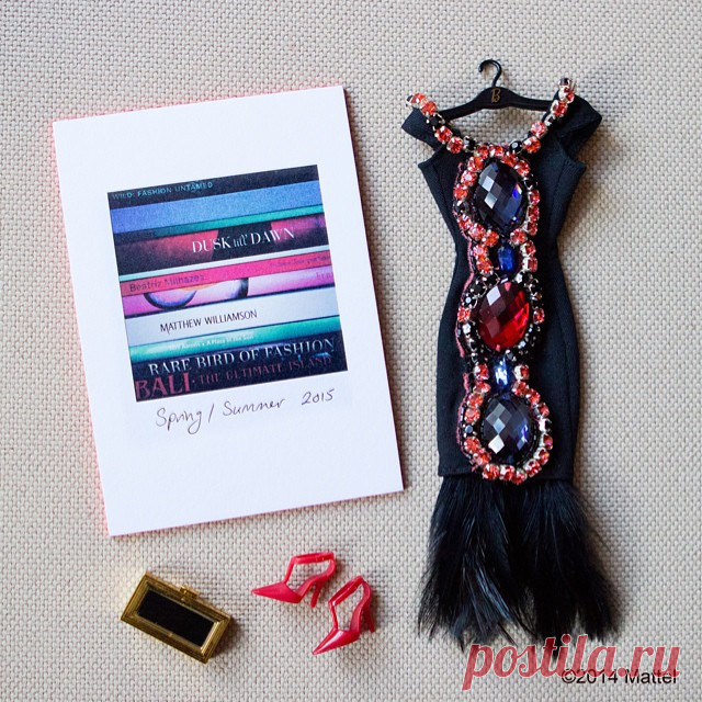 Публикация Barbie® в Instagram • Сен 14 2014 в 9:35 UTC 25.8 тыс. отметок «Нравится», 253 комментариев — Barbie® (@barbiestyle) в Instagram: «Getting excited for today's @matthewwilliamson show, trying to decide what to wear. Here's one of…»