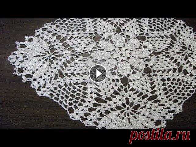 КРАСИВАЯ КВАДРАТНАЯ САЛФЕТКА КРЮЧКОМ Видео мастер класс по вязанию квадратной салфетки крючком. Размер салфетки: 30х30 см. Нитки - лилия, крючок 1,25. Схему этой и других красивых квадрат...