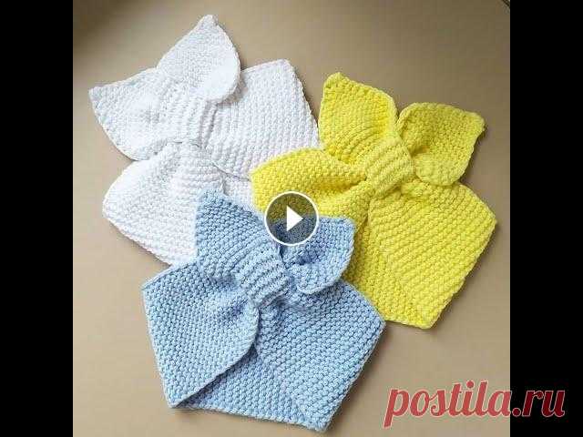 Повязка на голову Солоха спицами Повязка на голову Солоха. Всем приятного вязания. По вопросам сотрудничества: mbmarina88@mail.ru Рады Вам в наших группах ВК: Моя страница ВК "Вя...