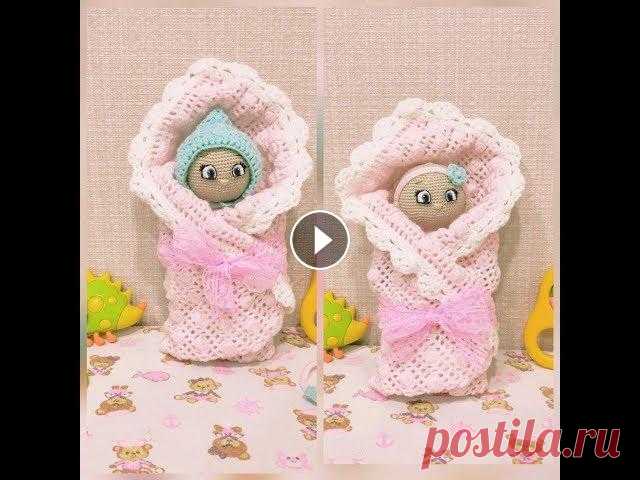 Игрушка амигуруми. Пупсик (малыш) крючком (Сrochet baby). Здравствуйте, дорогие подписчики и гости нашего канала! Меня зовут Полина. Альбом для ваших работ: Мы в Instagram: Мы Вконтакте:...
