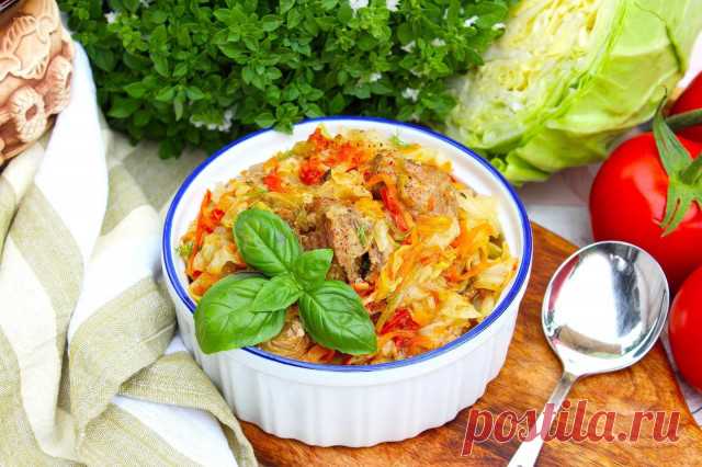 Индейка с капустой в мультиварке рецепт с фото пошагово - 1000.menu