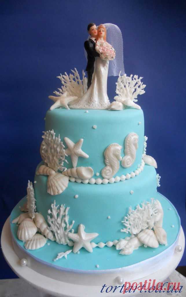 Свадебный торт Морской