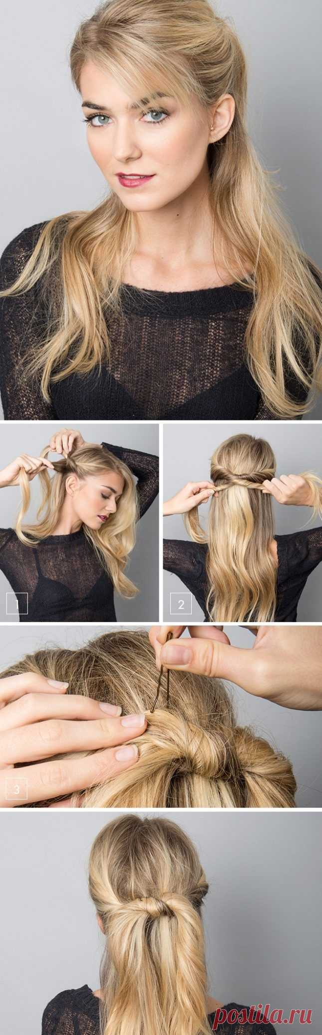 10 быстрых причесок для длинных волос / Все для женщины