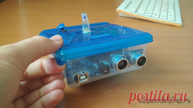 Как сделать простую ультразвуковую сигнализацию на Arduino своими руками