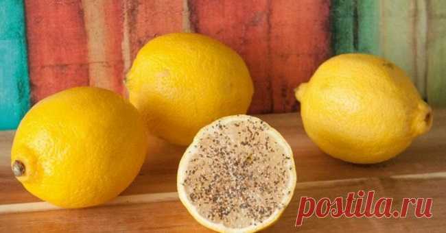 Используй лимон, соль и перец, чтобы справиться с этими 8 проблемами!