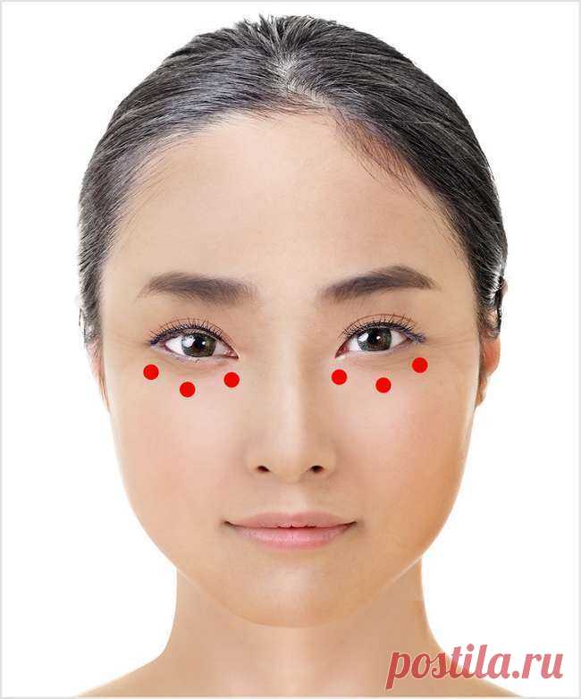 Японская техника для омоложения зоны вокруг глаз. Занимает всего 1 минуту . Милая Я