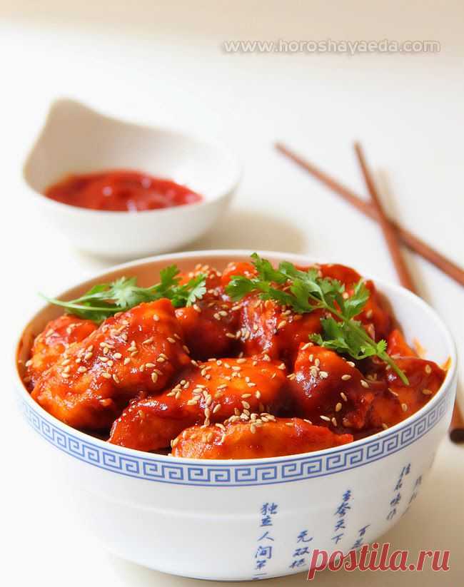 Хорошая еда: Курица хунан 湖南雞
