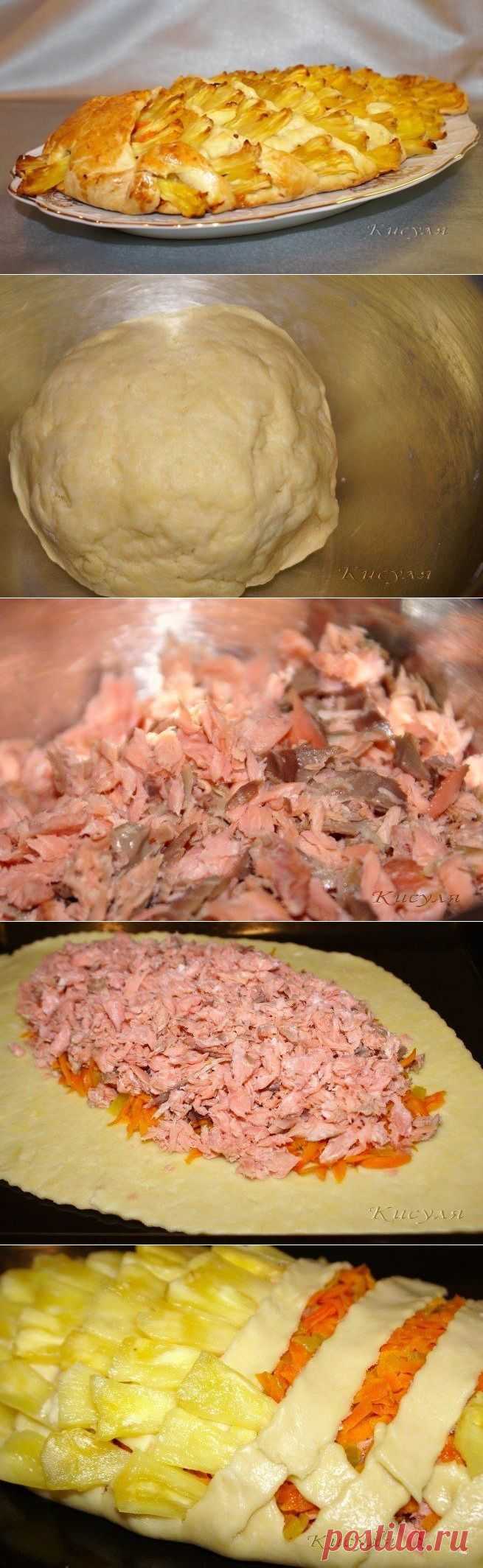 Как приготовить блюдо "пирог с рыбой и ананасом" - рецепт, ингридиенты и фотографии | sloosh