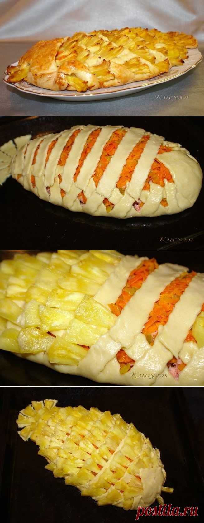 Как приготовить блюдо "пирог с рыбой и ананасом" - рецепт, ингридиенты и фотографии | sloosh