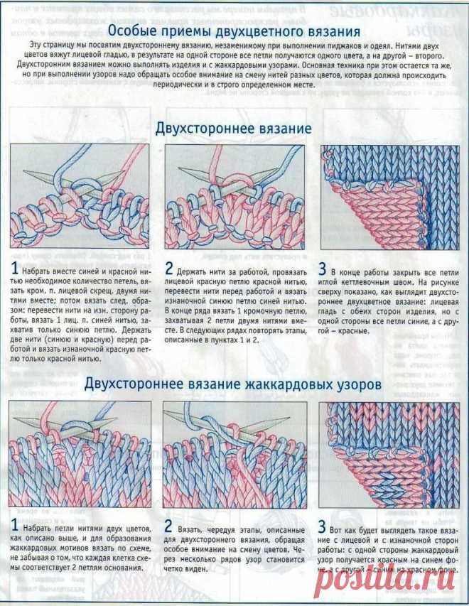 Двухстороннее вязание