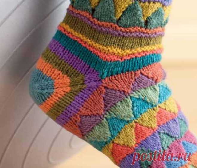 8 способов вязания пятки носка – Ярмарка Мастеров