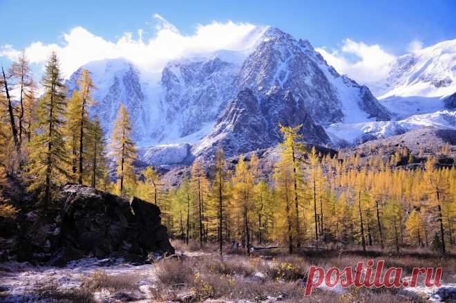 Осень в горах Алтая.