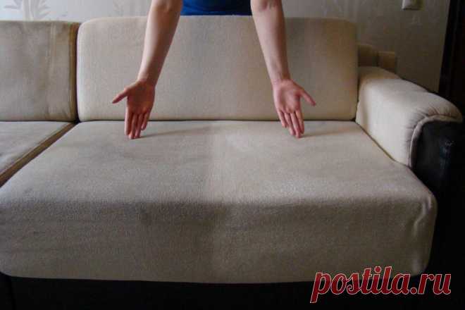 Диван будет как новый: 5 шагов, как почистить тканевый диван (инструкция)