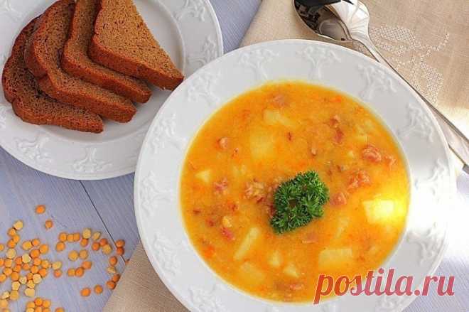 Как приготовить гороховый суп с копченостями - рецепт, ингредиенты и фотографии