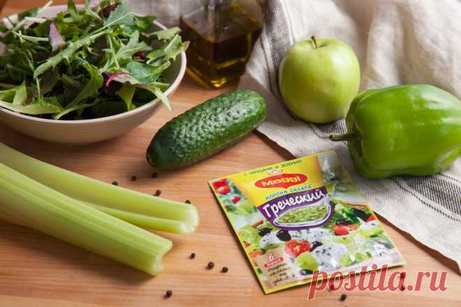 Весенний салат с зеленым яблоком - пошаговый рецепт с фото - как приготовить, ингредиенты, состав, время приготовления - Mail Леди