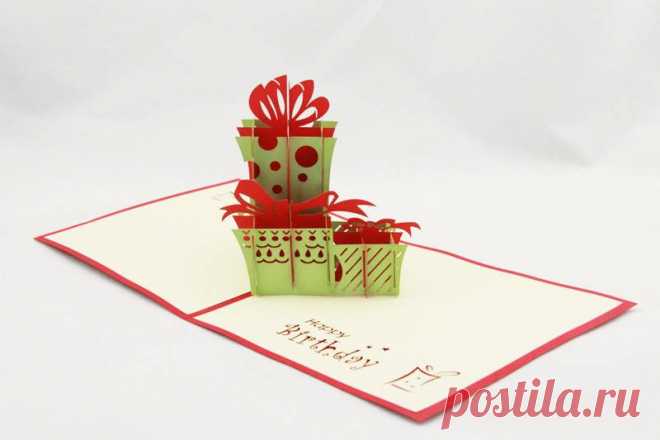 Greeting 3d pop-up card