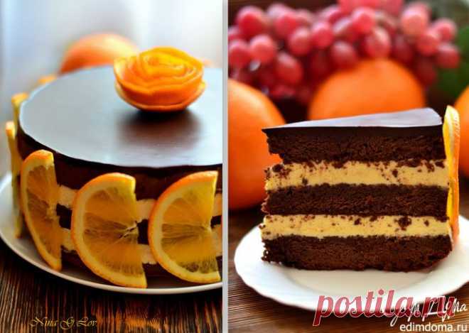 Шоколадно-апельсиновый торт "Зима, до встречи!" пользователя Nin@ G.Lov.