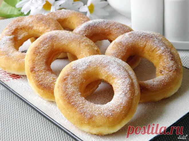 Пончики на кефире за 15 минут - пошаговый рецепт с фото на Повар.ру