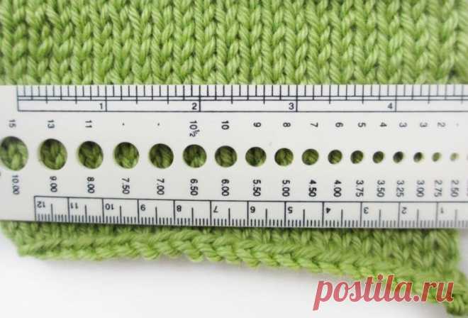 Самый точный метод расчета петель для вязания