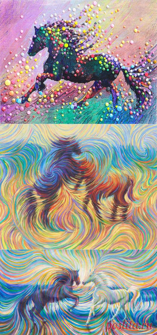 Энергетическое искусство Джулия Уоткинс | Мир в цвете: позитивное мышление, истории успеха, радости жизни