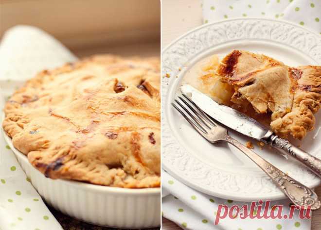 Классический американский яблочный пирог | Вкусные рецепты | Рецепты